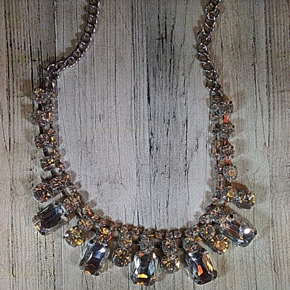 Prom/Wedding Rhinestone Bling Necklace - Picture 3 of 4